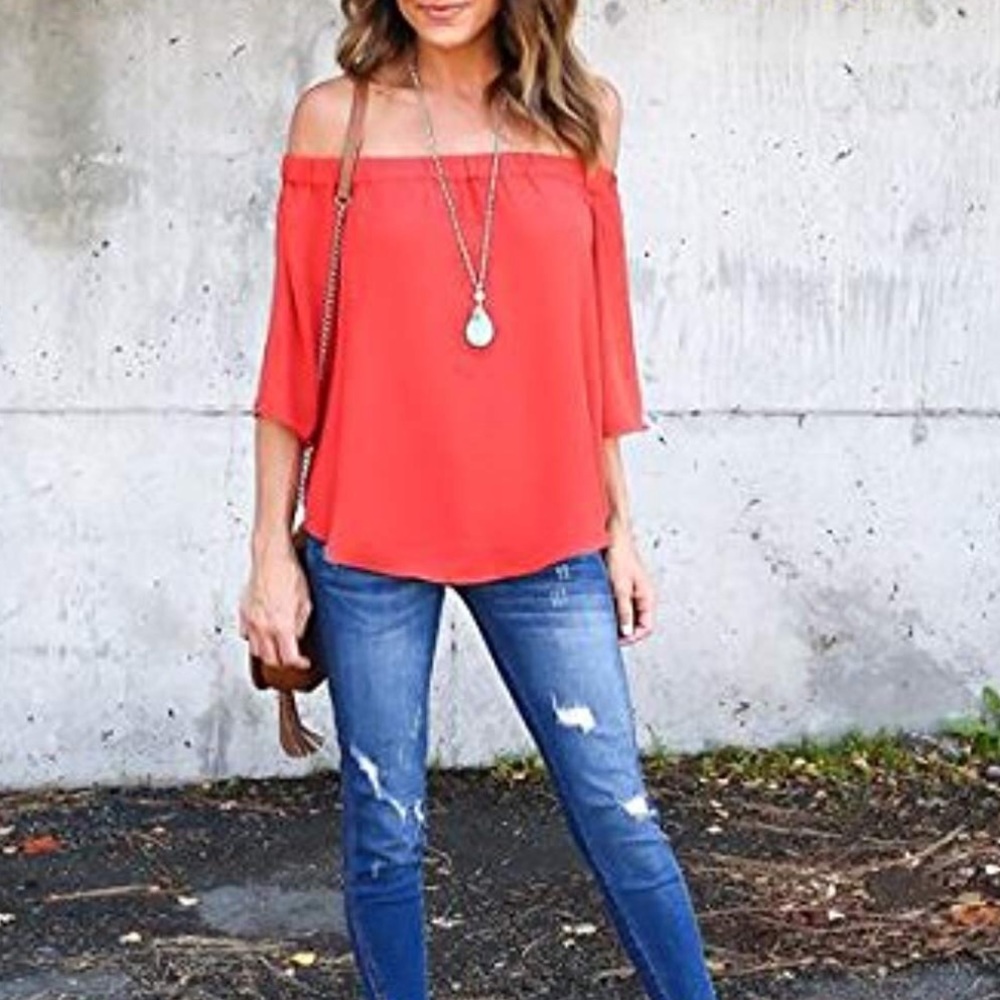 Off shoulder top